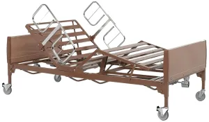 Invacare 600 lb. Weight Capacity | Heavy-Duty Bariatric Homecare Bed | Full Electric Hospital Bed for Home Use