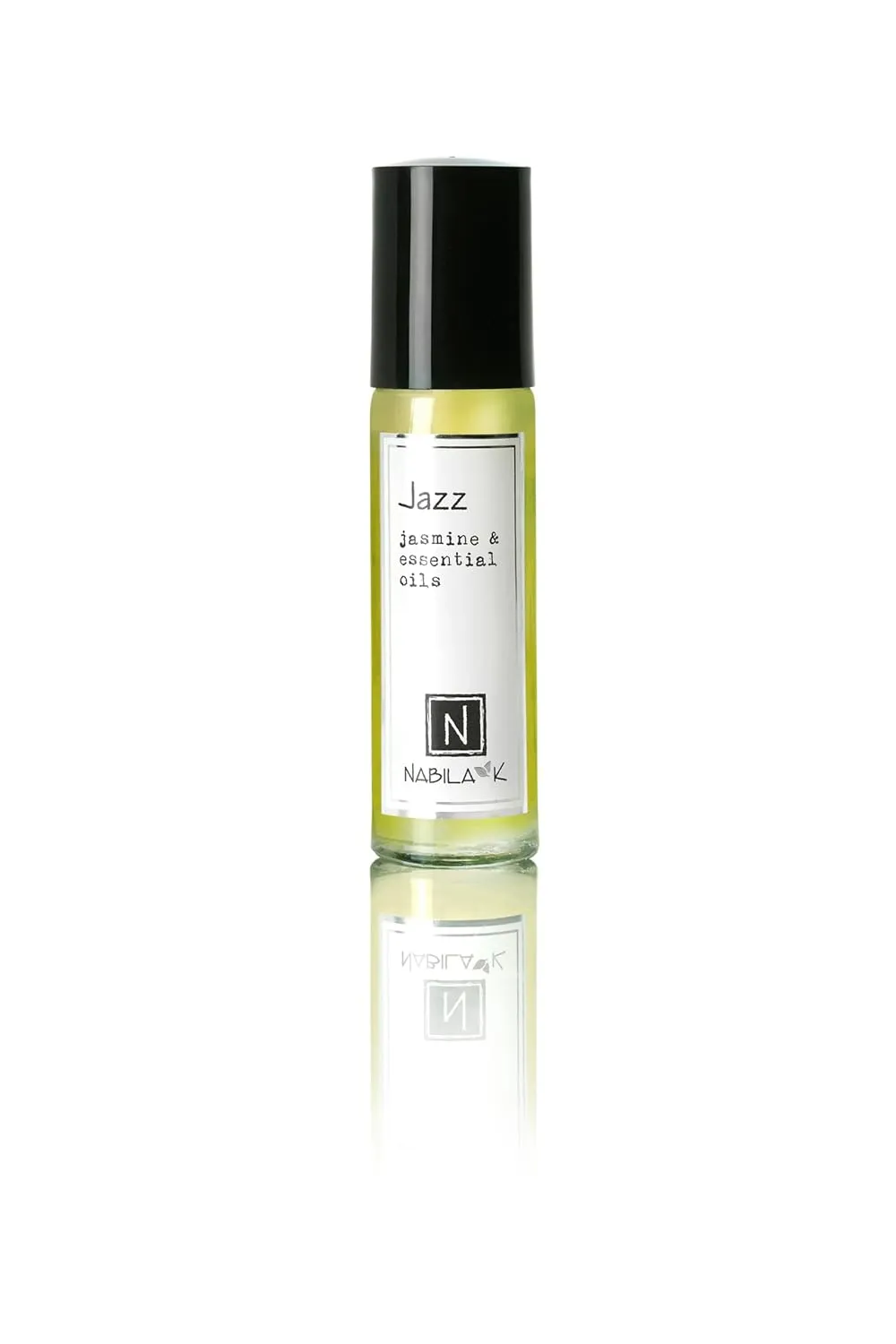 Jazz Roll-On Perfume with Jasmine Essential Oil Alcohol-Free, All-Natural, Organic, Long-Lasting Fragrance - Travel-Size Perfume for Women - TSA Approved, 0.33 oz / 10 ml