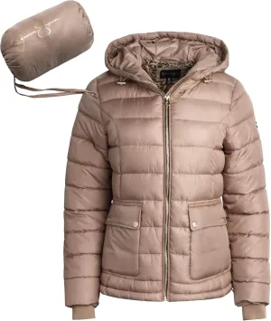 Jessica Simpson Women's Puffer Jacket - Full Zip Up Insulated Quilted Jackets for Women - Cozy Women Winter Coats (S-XL)