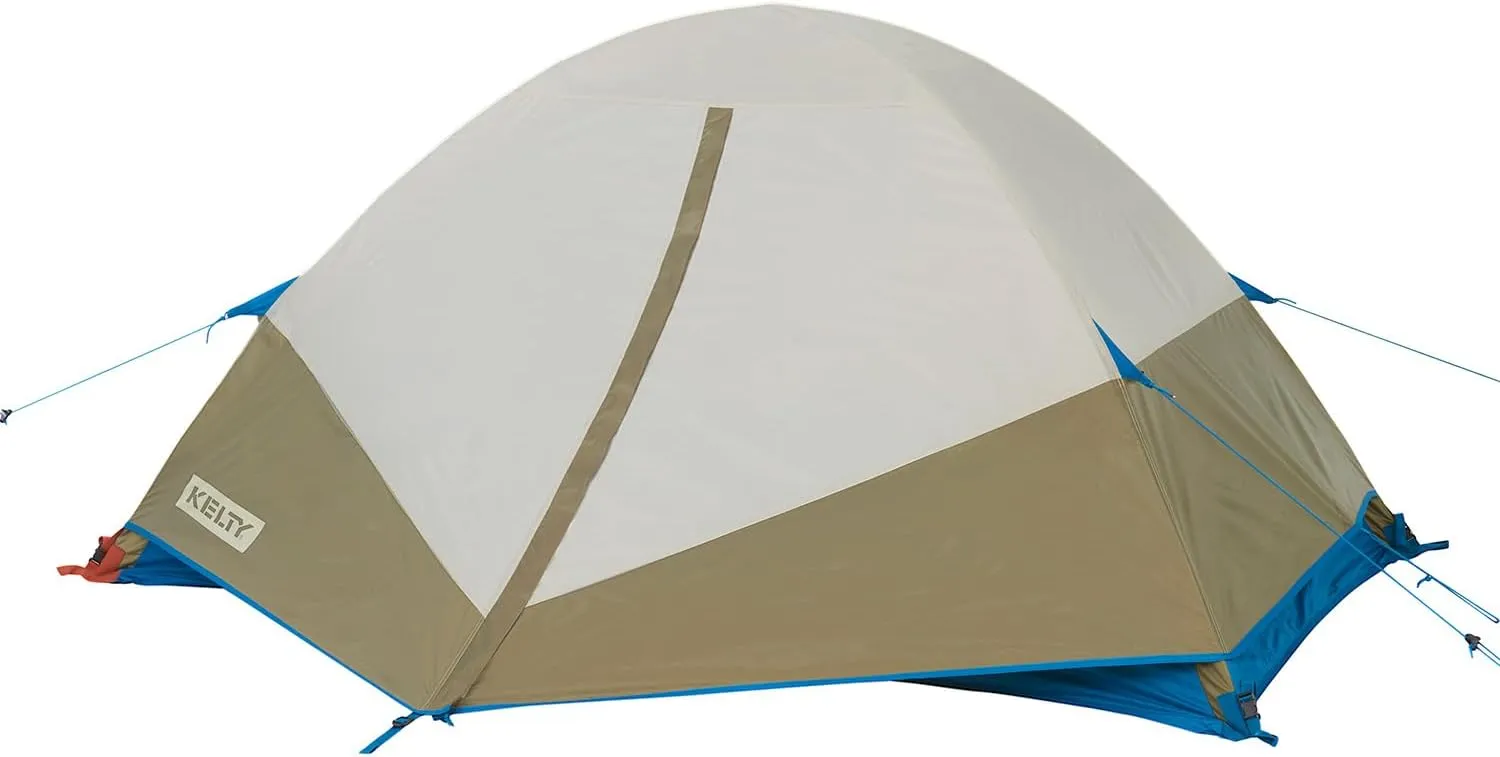 Kelty Ashcroft Camp Tent - 1, 2 or 3 Person Camping Shelter with Full Coverage Rainfly, Lightweight Aluminum Poles, Camping Backpacking Festival Shelter