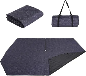 KingCamp Tent Footprint, Soft and Durable Tent Carpet Mat with Ultrasonic Seamless Padding and Waterproof Layer for Camping, Picnic, Beach & Outdoor Travel