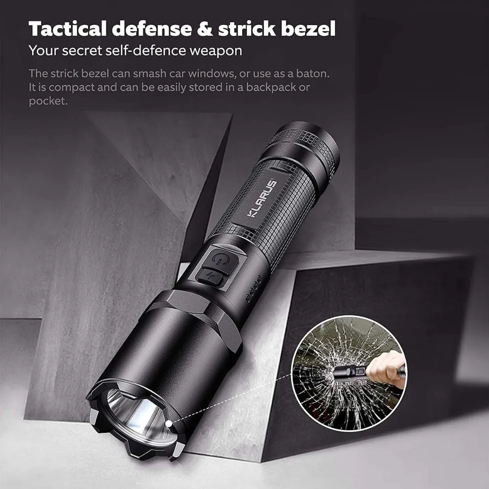 Klarus A1 Rechargeable Tactical Flashlight