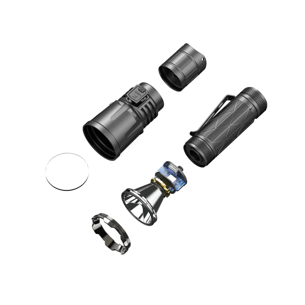 klarus XT21X Pro 4400 Lumens Rechargeable Advanced Tactical Flashlight