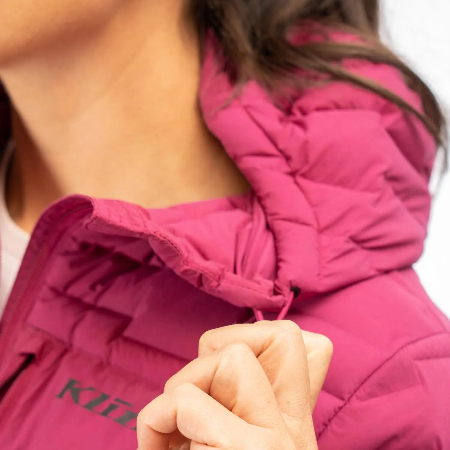 KLIM Women's Luna Stretch Down Hooded Jacket