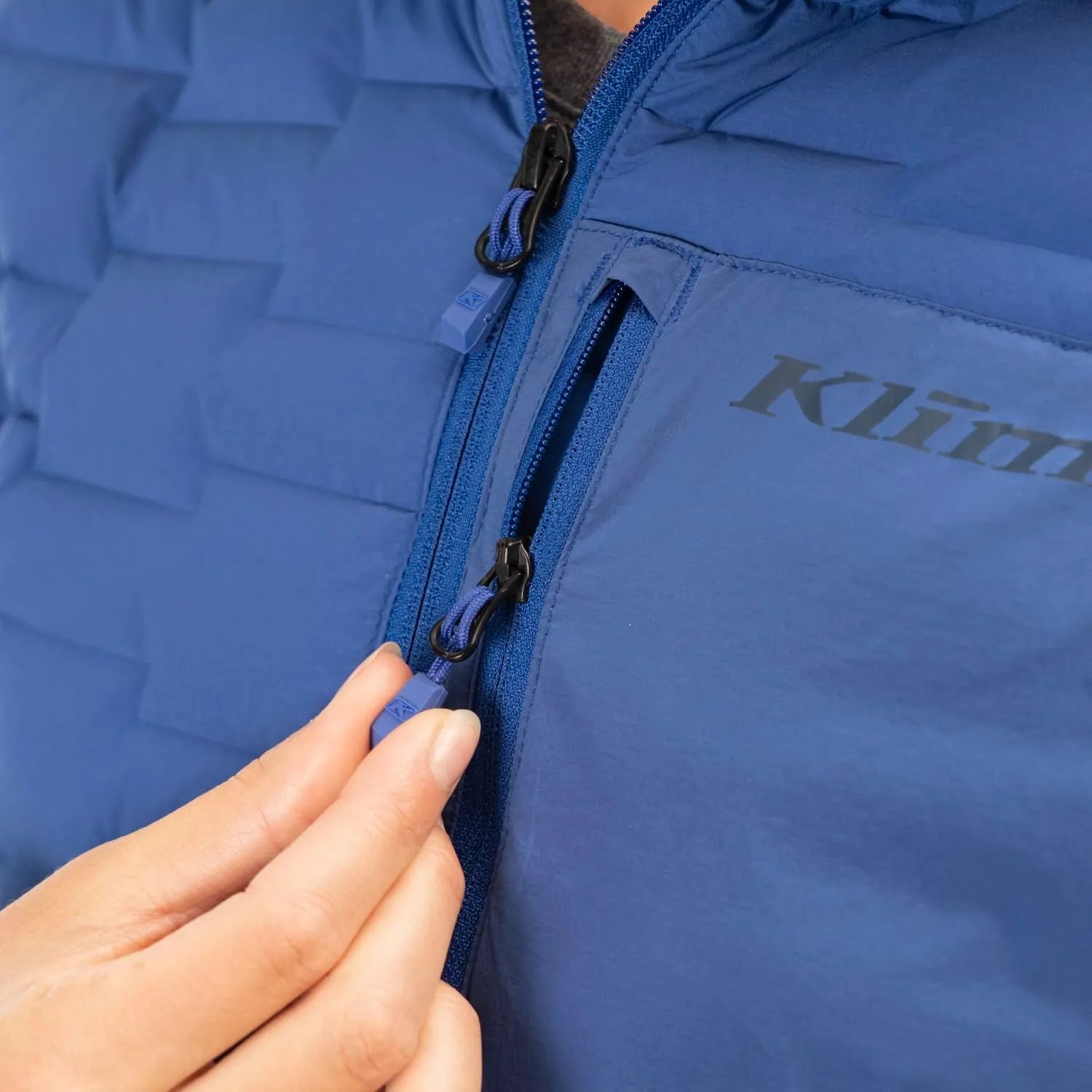 KLIM Women's Luna Stretch Down Hooded Jacket