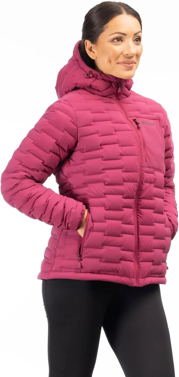 KLIM Women's Luna Stretch Down Hooded Jacket