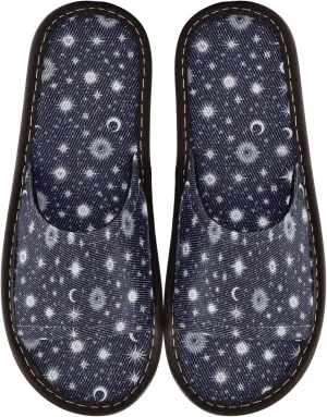 KLL Slippers for Women Men Indoor and Outdoor Reusable Cute Bedroom Shoes for Hotel Travel Party