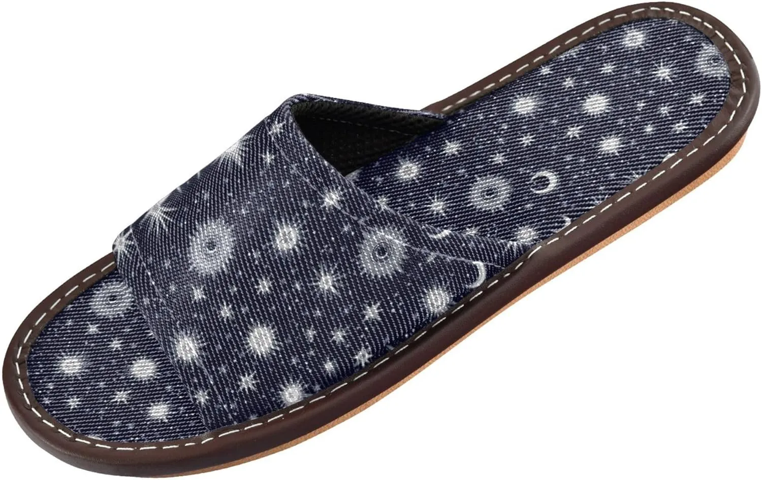 KLL Slippers for Women Men Indoor and Outdoor Reusable Cute Bedroom Shoes for Hotel Travel Party