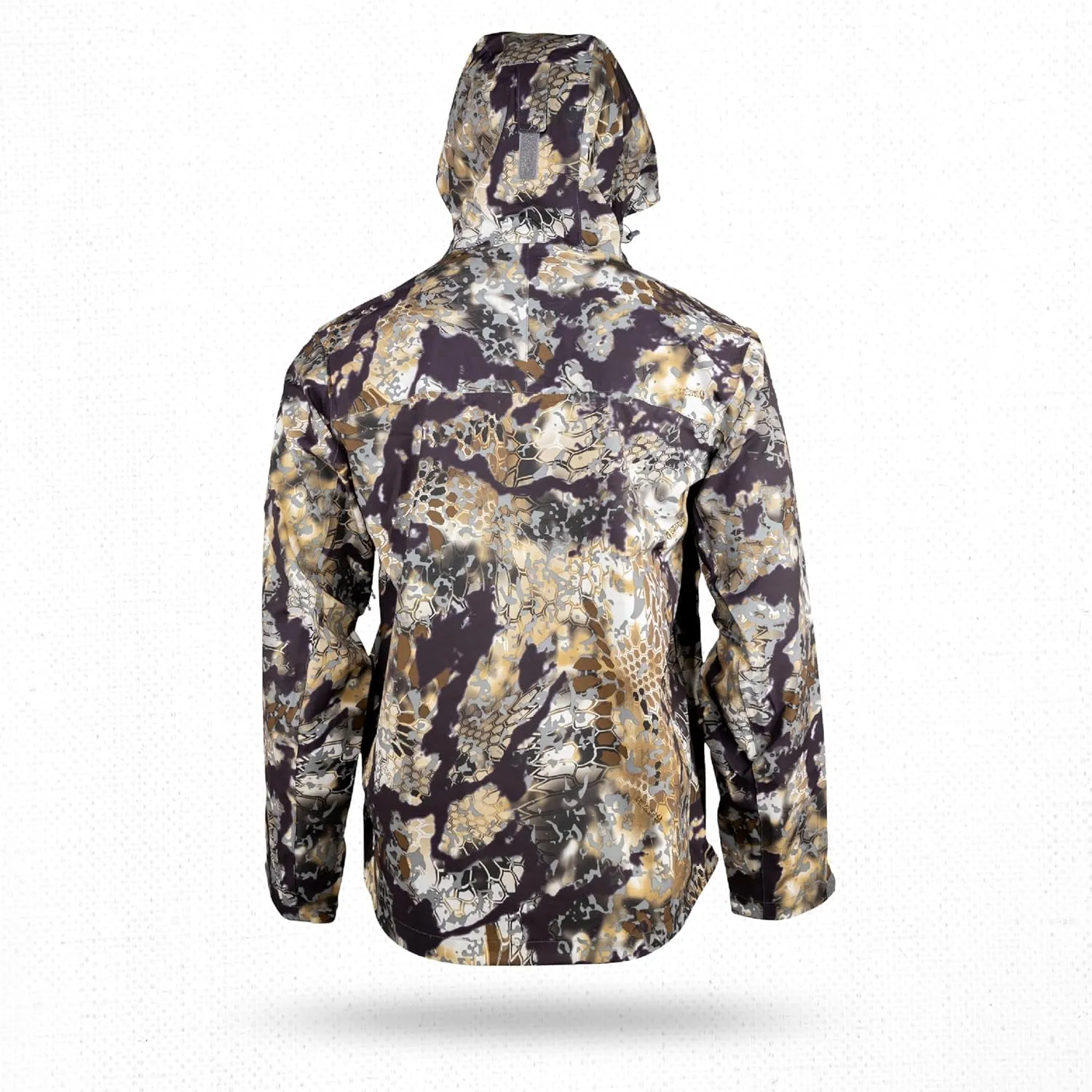 Kryptek Men’s Jupiter Waterproof, Breathable, Packable Camo Hunting Jacket