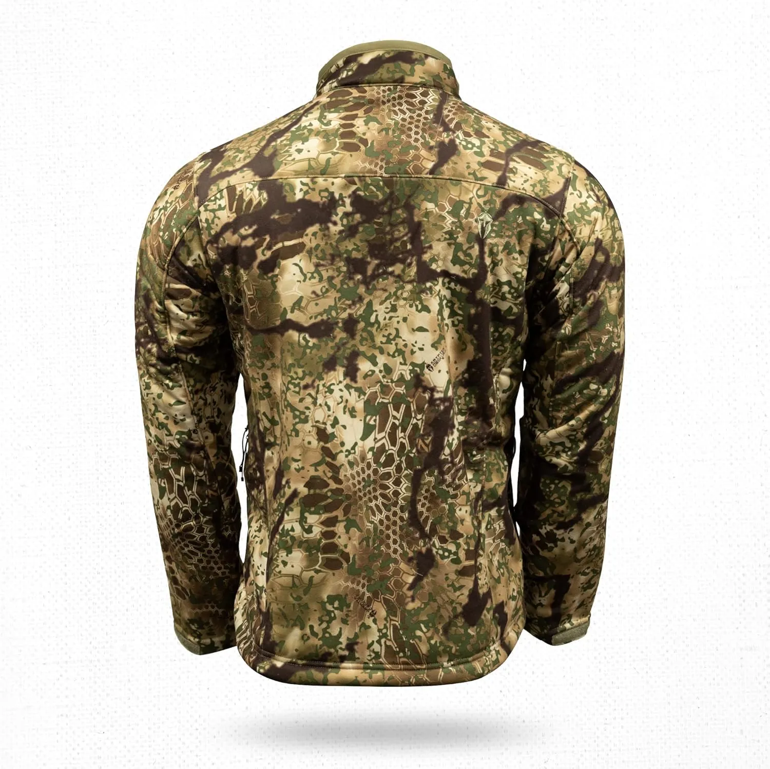 Kryptek Men’s Njord Hunting Jacket, Windproof camo soft shell jacket