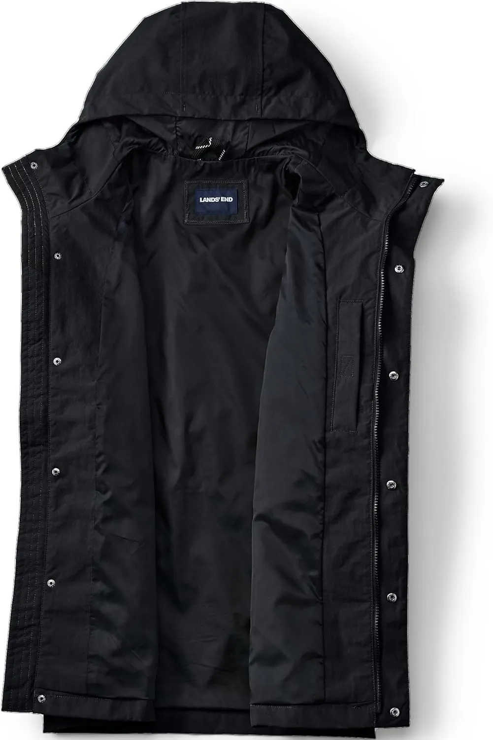 Lands' End Men's Squall Unlined Rain Jacket