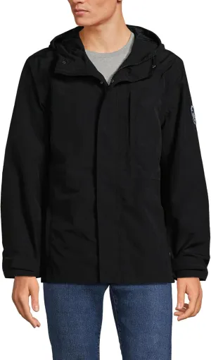 Lands' End Men's Squall Unlined Rain Jacket