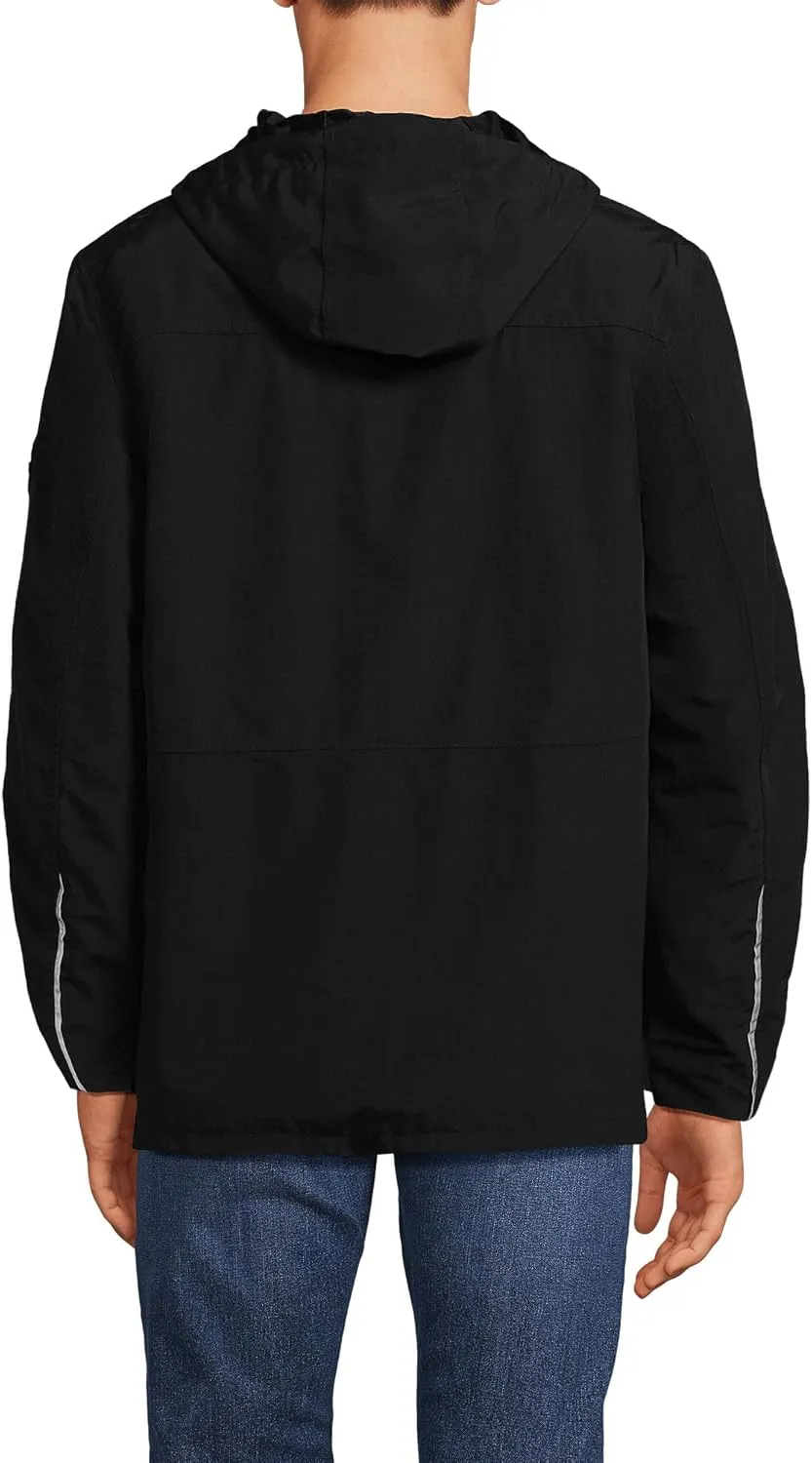 Lands' End Men's Squall Unlined Rain Jacket