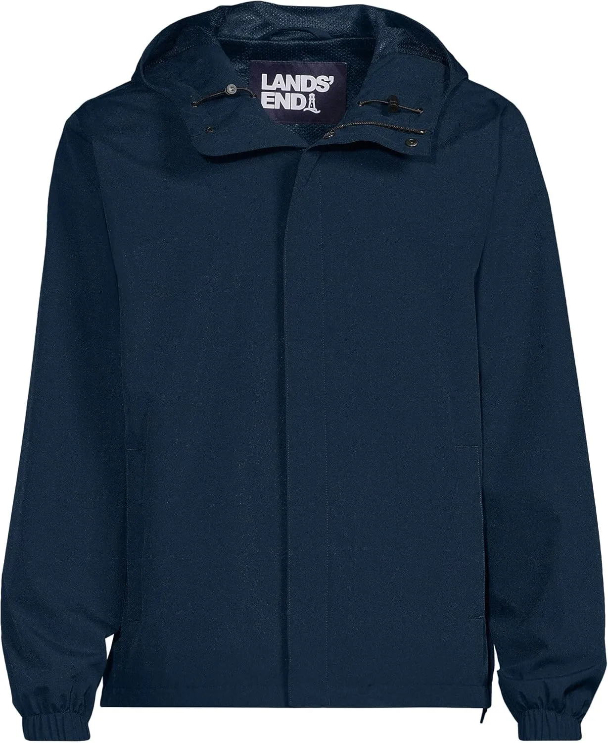 Lands' End Men's Squall Waterproof Packable Rain Jacket
