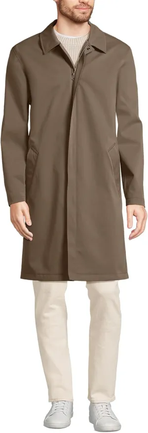 Lands' End Men's Waterproof Mac Raincoat