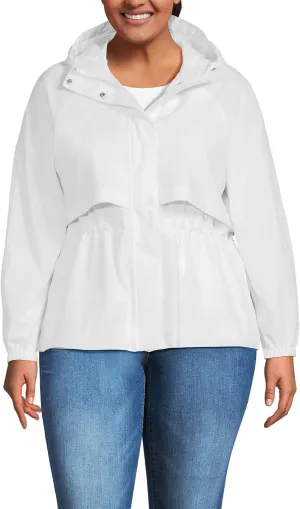Lands' End Women's Squall Packable Rain Jacket