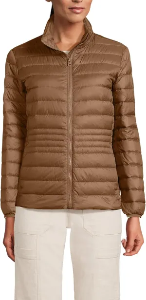 Lands' End Women's Wanderweight Ultralight Packable Down Jacket