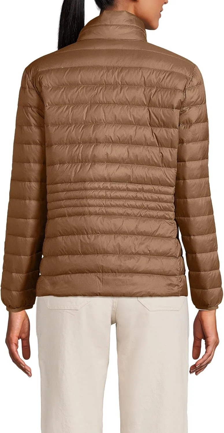 Lands' End Women's Wanderweight Ultralight Packable Down Jacket