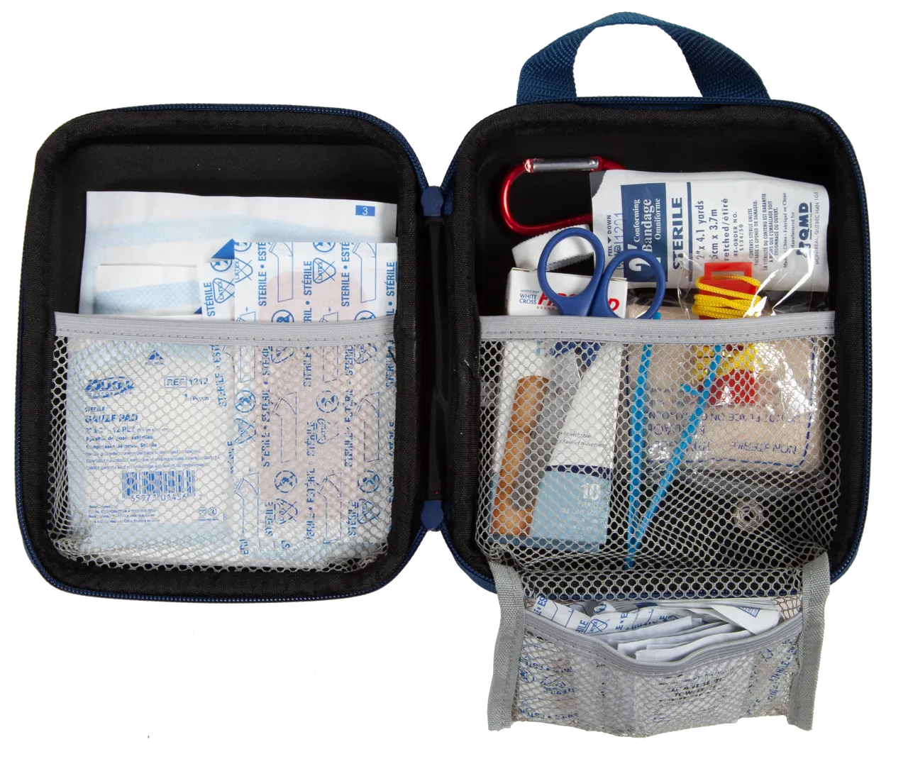 Large Hard-Shell Foam First Aid Kit - 85 Piece