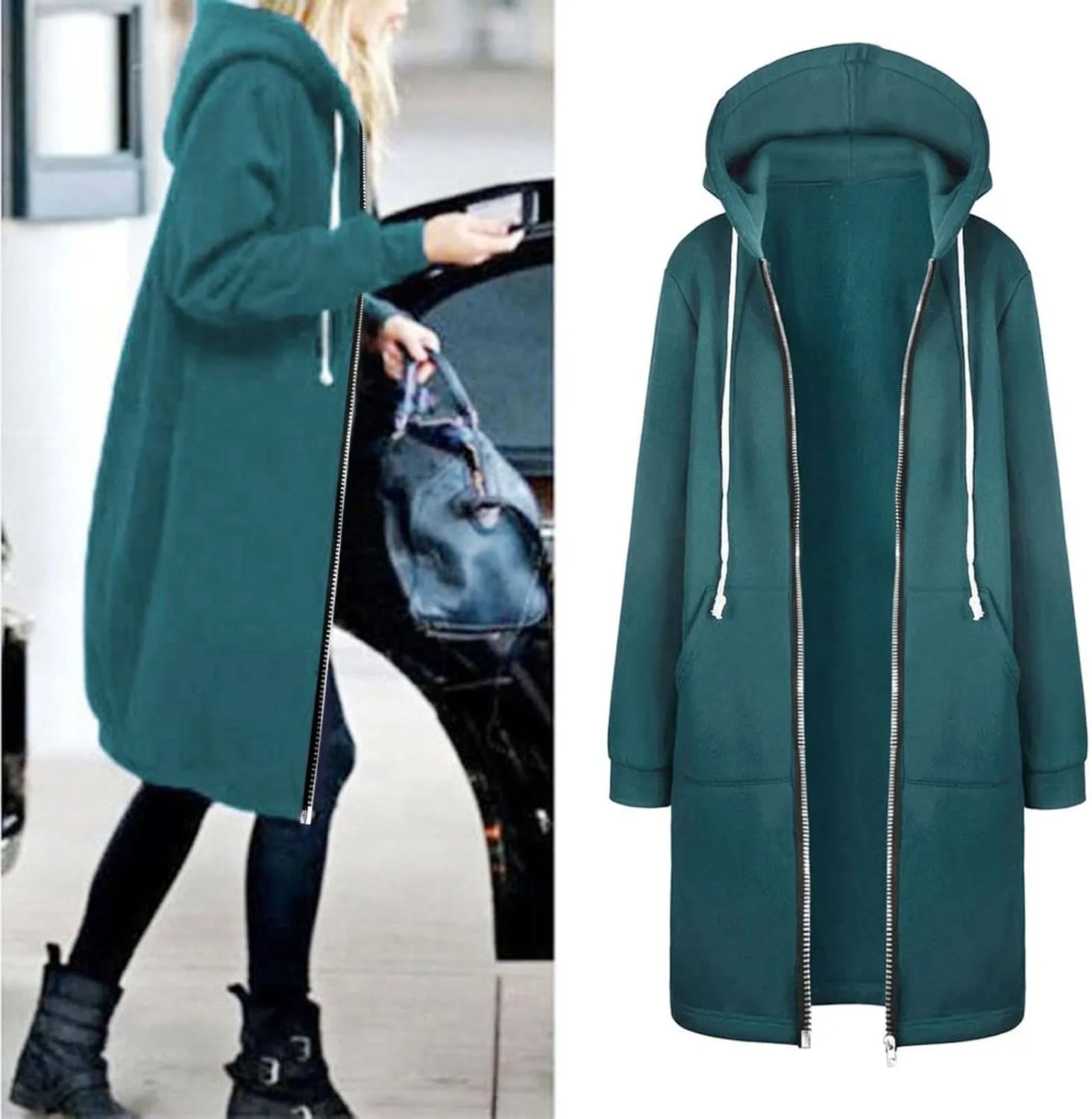 LCMTWX Winter Coats for Women 2023 Trendy Womens Elegant Windbreaker Wild Winter Women's Coat Long Coat Women Long Coat
