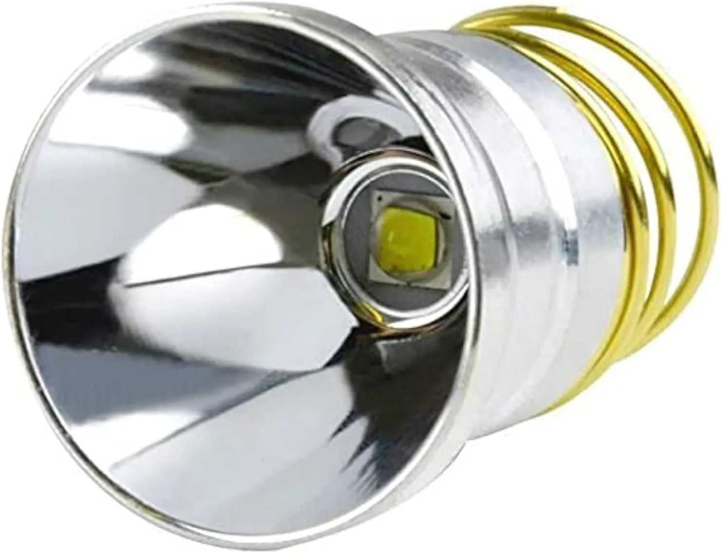 LED Bulb Ultra Bright 1 Mode 50000 Lumens Drop-in P60 Design Module LED Torch Repair Parts Flashlight Replacement Bulb for Surefire Hugsby C2 G2 Z2 6P 9P G3 S3 D2 Ultrafire 501B 502B