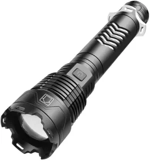 LED Flashlight Pack, Zoomable Tactical Flashlights with High Lumens and 5 Modes for Emergency and Outdoor Use -Camping Accessories