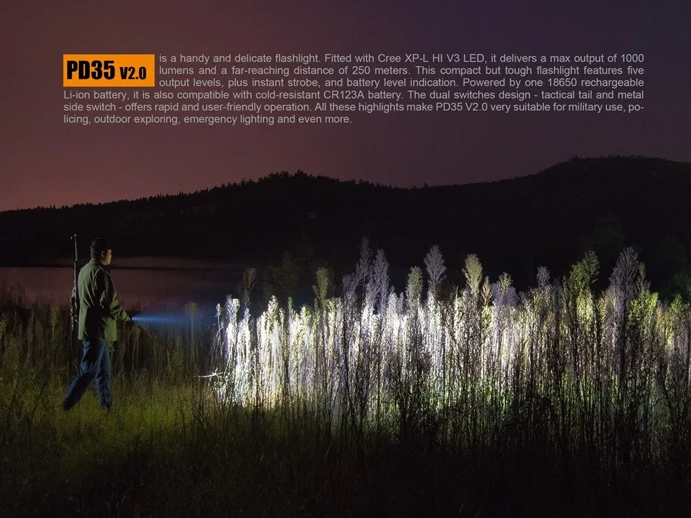 LED Flashlight PD35