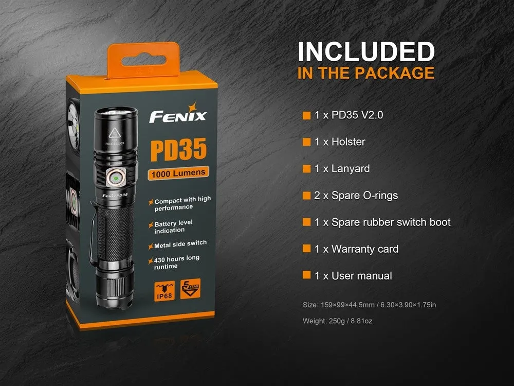 LED Flashlight PD35