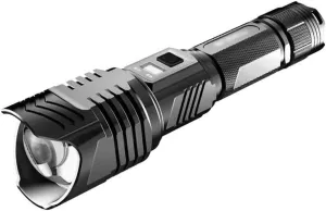 LED Tactical Flashlight, Ultra Bright LED Flashlights, High Lumen, Zoomable, 4 Modes, Water Resistant Flash Light for Camping Accessories, Emergency Gear