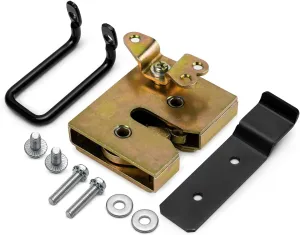 Lid Cover Lock Actuator Latch Striker Hardware Repair Kit For Weather Guard Truck Bed Aluminum Box Pickup Toolbox Cross Saddle Boxes 7731 Black