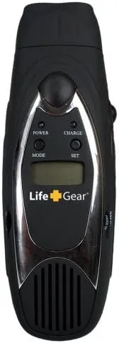 Life Gear PSD6in1DC Personal Safety Device with DC Inlet, Black