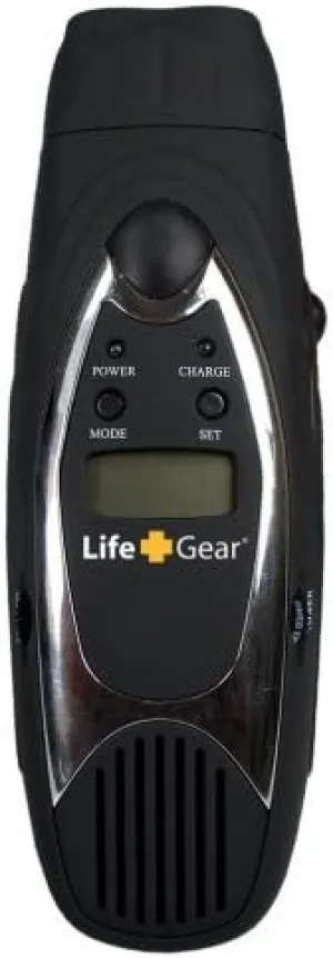 Life Gear PSD6in1DC Personal Safety Device with DC Inlet, Black