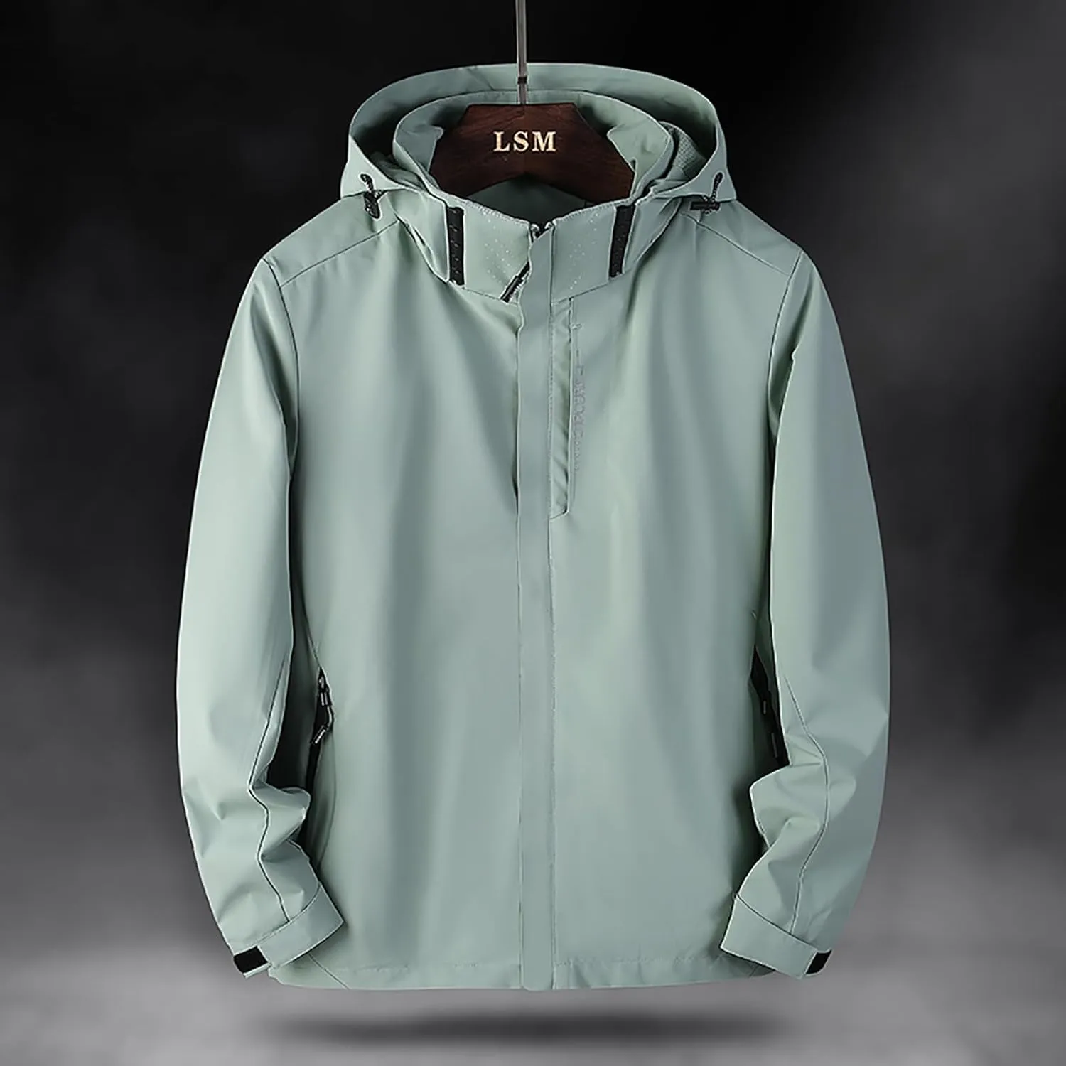 Light Weight Jackets Womens Plus Size Rain Coats Waterproof Packable Raincoats Outdoor Windbreaker with Pockets
