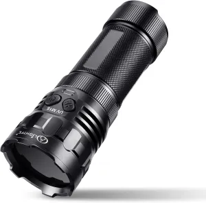 LIGHTFE 20000mW Output 365nm UV Light Flashlight Utilizes LG LED Sources 3in1, Equips with Special Filter Lens, Apply for Medical, Chemical, Bioinstrumentation, Rock and Mineral