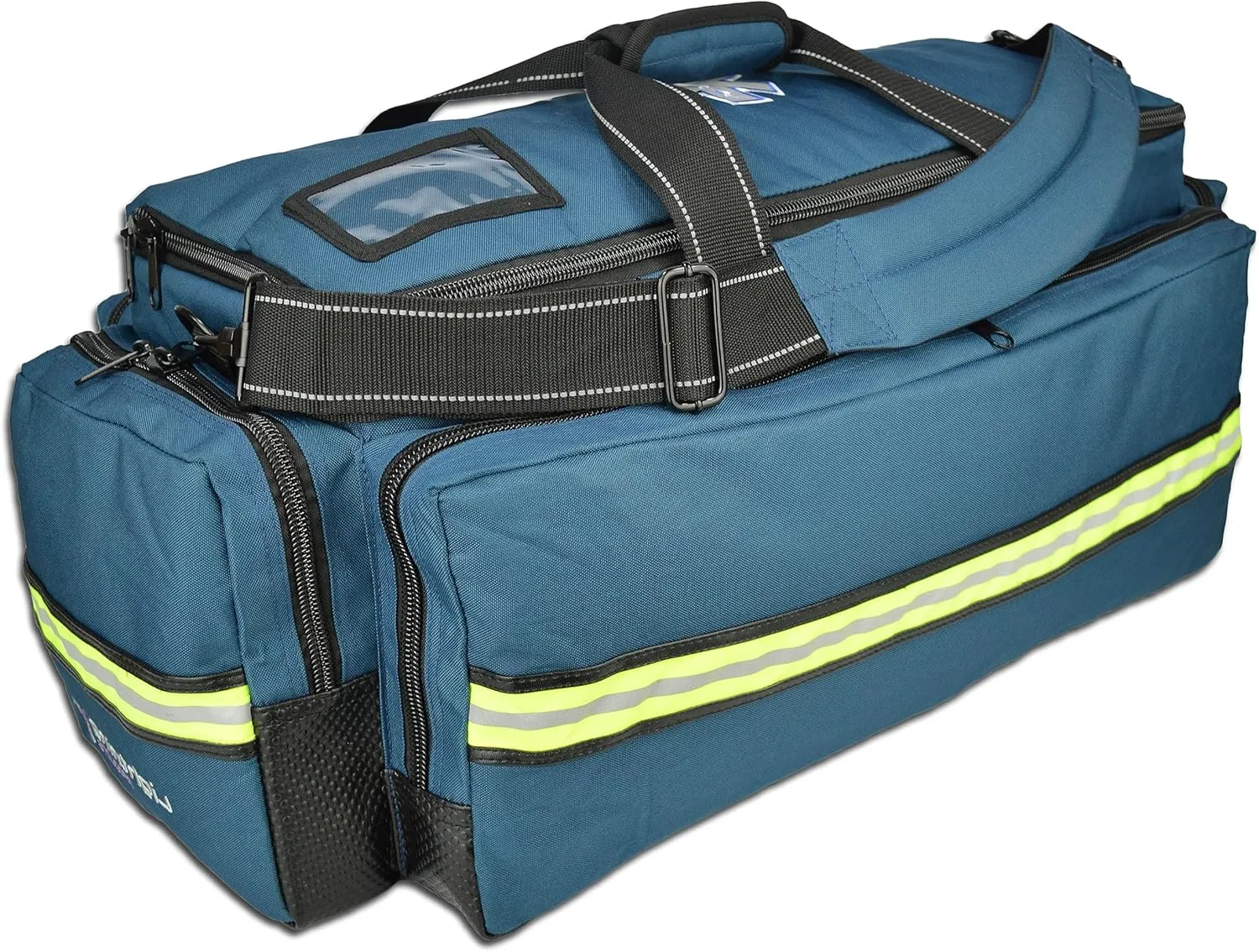Lightning X MB50 Breathing & Trauma Stocked Gear Bag w/Fill Kit for First Responder EMT - Blue