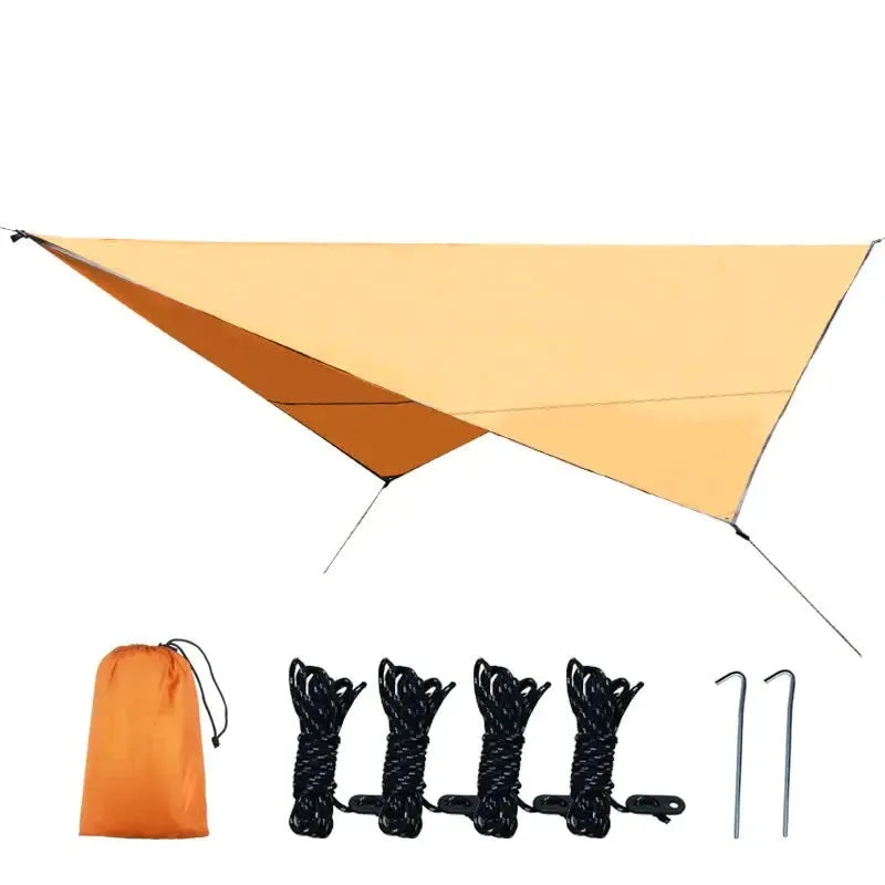 Limited time Waterproof Coated 4 to Camping for Spacious Outdoor People Silver Lightweight Square Trackable 3 Tent