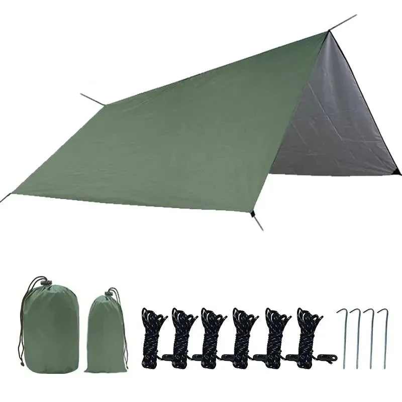 Limited time Waterproof Coated 4 to Camping for Spacious Outdoor People Silver Lightweight Square Trackable 3 Tent