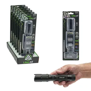 LitezAll 1000 Lumen Rechargeable Tactical Flashlight