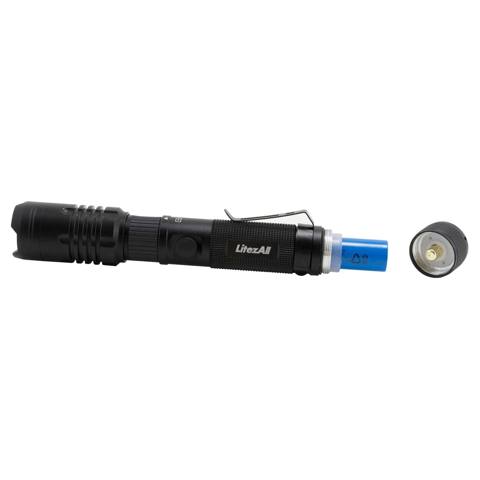 LitezAll 1000 Lumen Rechargeable Tactical Flashlight