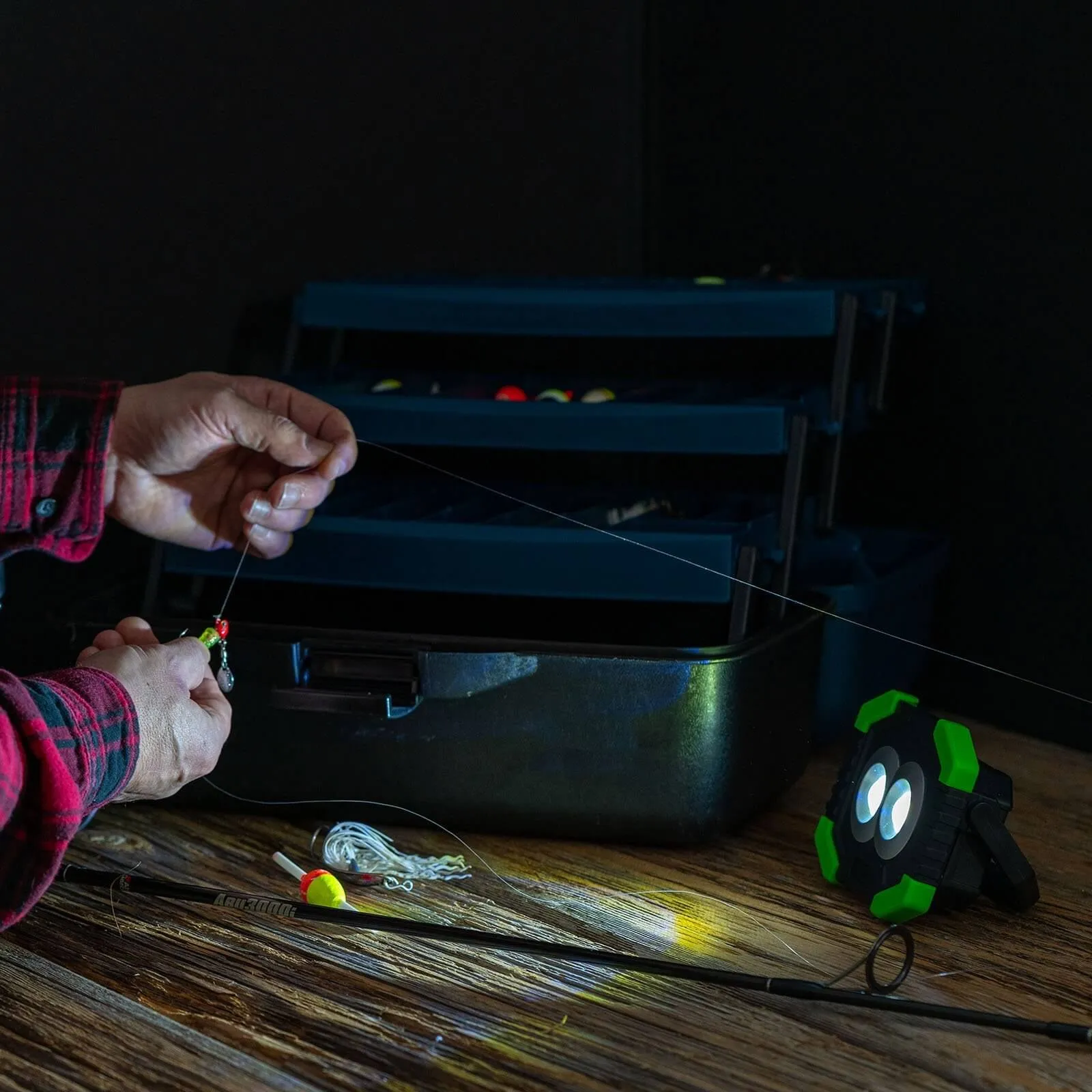 LitezAll 250 Lumen Work Light with Flashlight