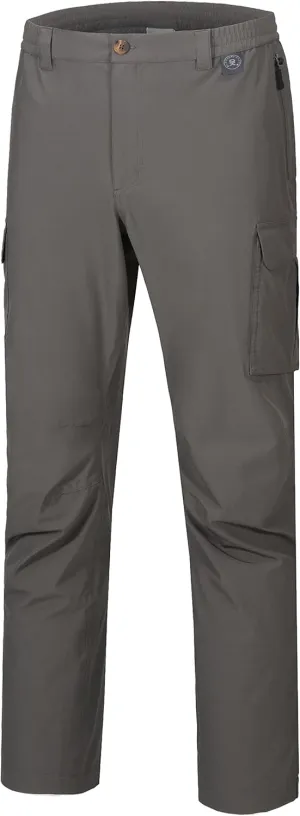 Little Donkey Andy Mens Waterproof Rain Hiking Pants Lightweight Quick Dry Outdoor Mountain Pants