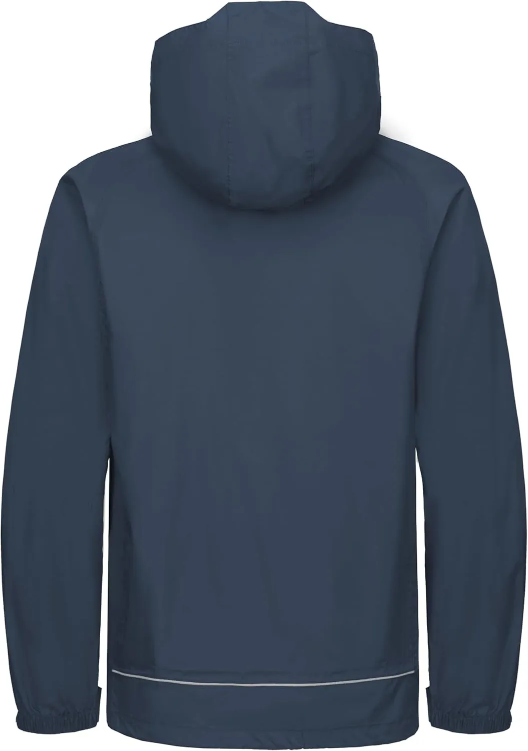 Little Donkey Andy Men's Waterproof Rain Jacket Lightweight Rain Shell Jacket Raincoat with Packable Hood