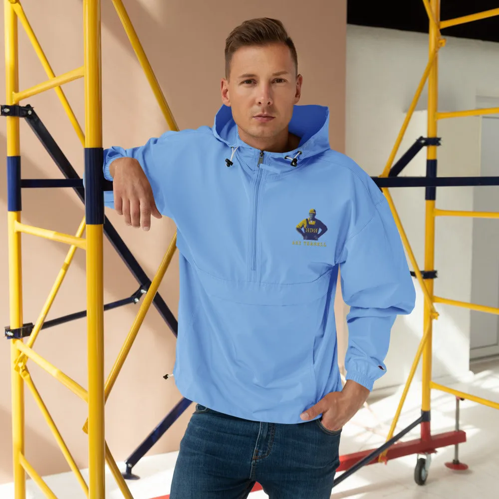 Logo Ari Embroidered Champion Packable Jacket