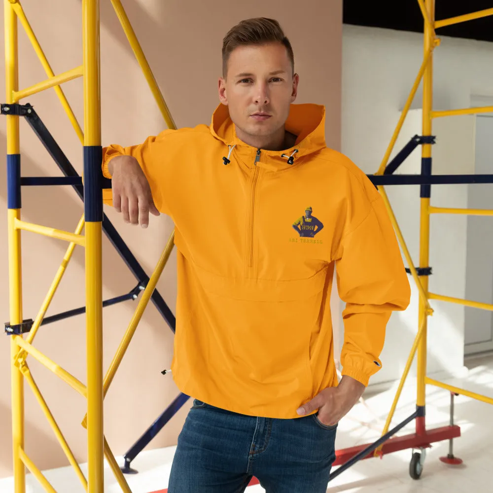 Logo Ari Embroidered Champion Packable Jacket