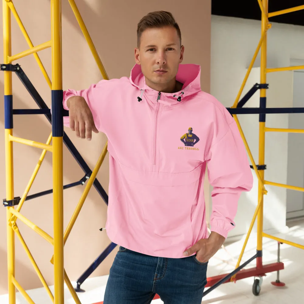 Logo Ari Embroidered Champion Packable Jacket