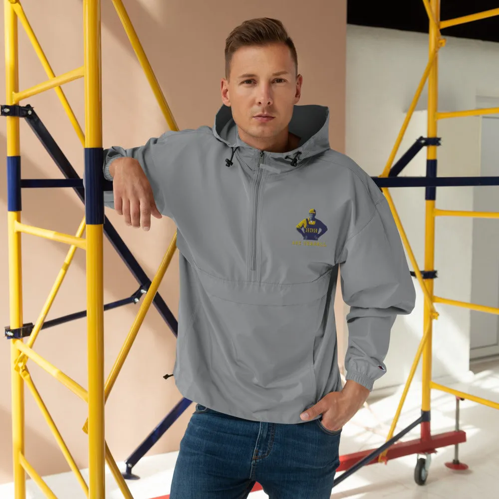 Logo Ari Embroidered Champion Packable Jacket