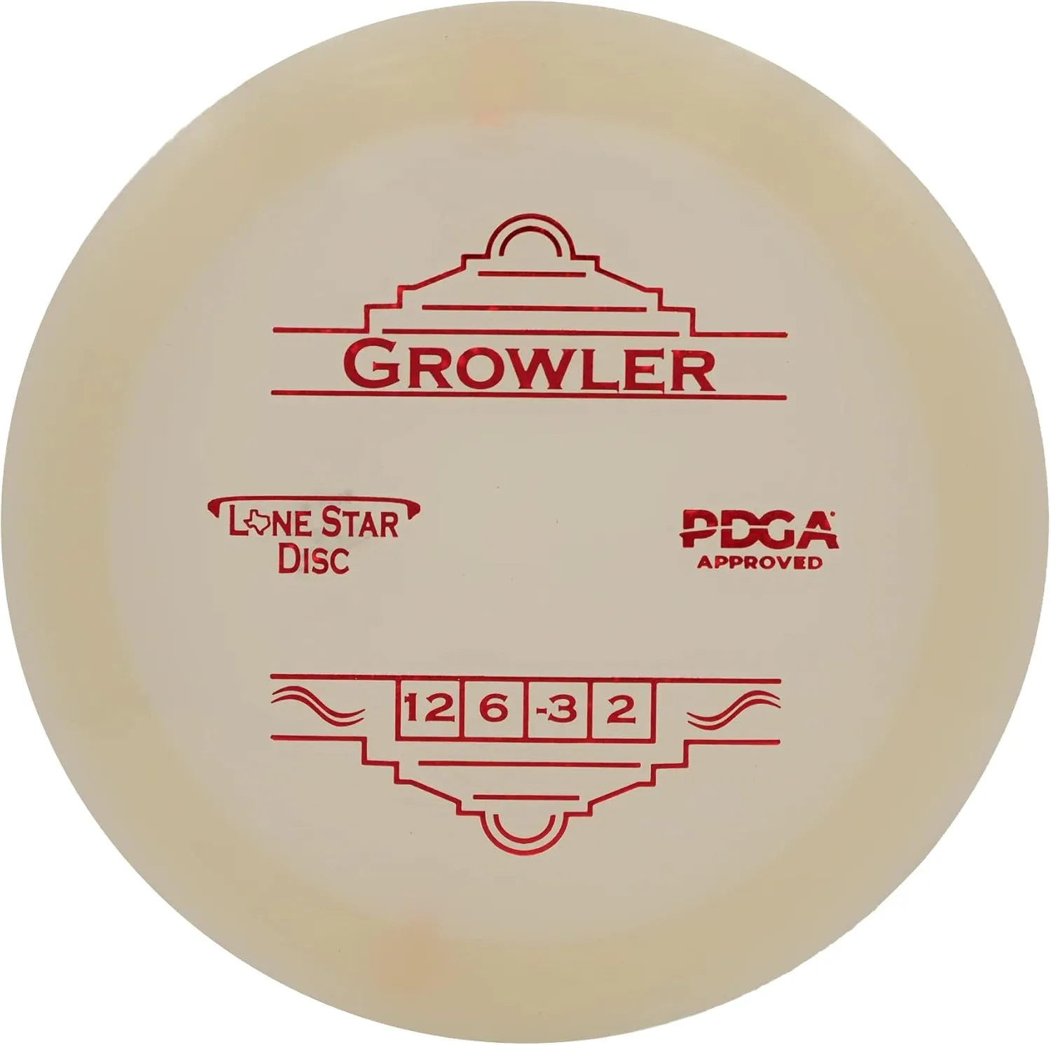 Lone Star Disc Glow Growler | Understable Disc Golf Distance Driver | Glows in The Dark | Perfect for Long Distance Bombs | Colors May Vary