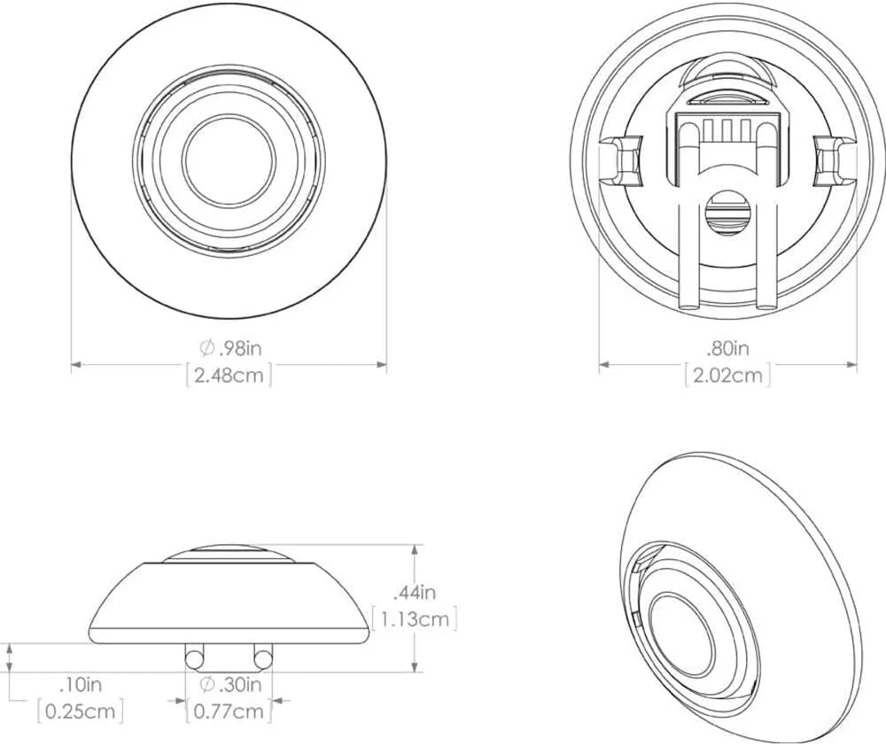 Lumitec Exuma Courtesy / Accent Light, Direct / 360 Degree