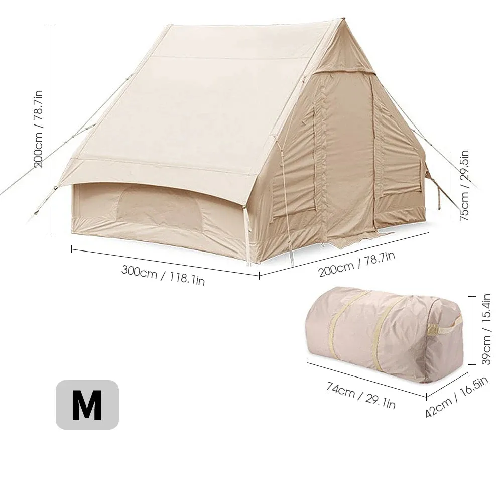 Luxury Camping Tent Waterproof Sunscreen Inflatable Roof Tent