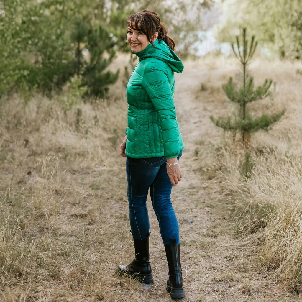 Lynn Women's Packable Down Coat Emerald
